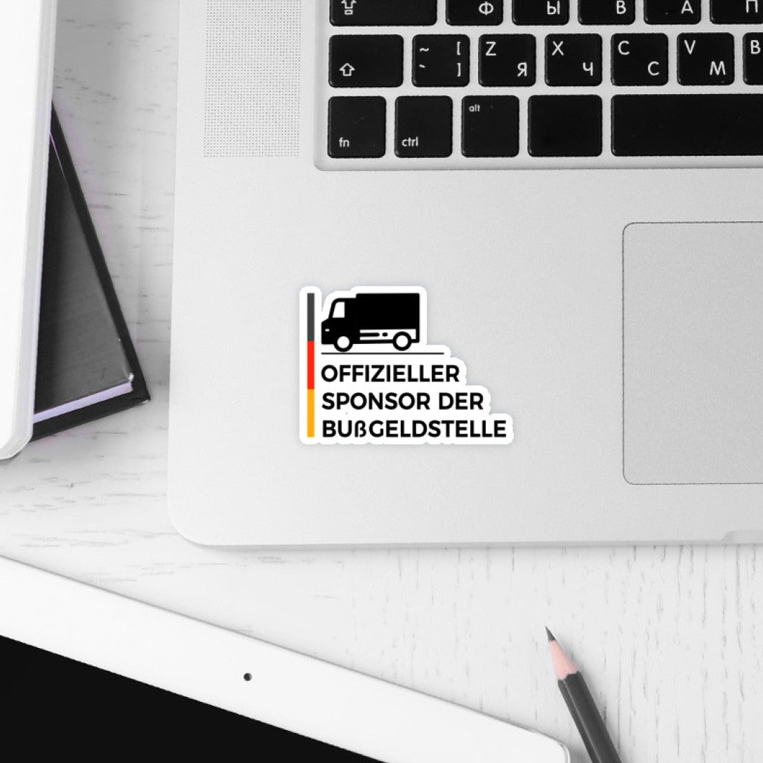 Der Sticker Offizieller Sponsor- Sticker (5cm x 5cm) | Sticker (5 x 5 cm ...