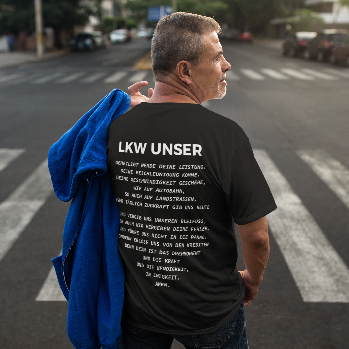 LKW Unser (Backprint) - T-Shirt