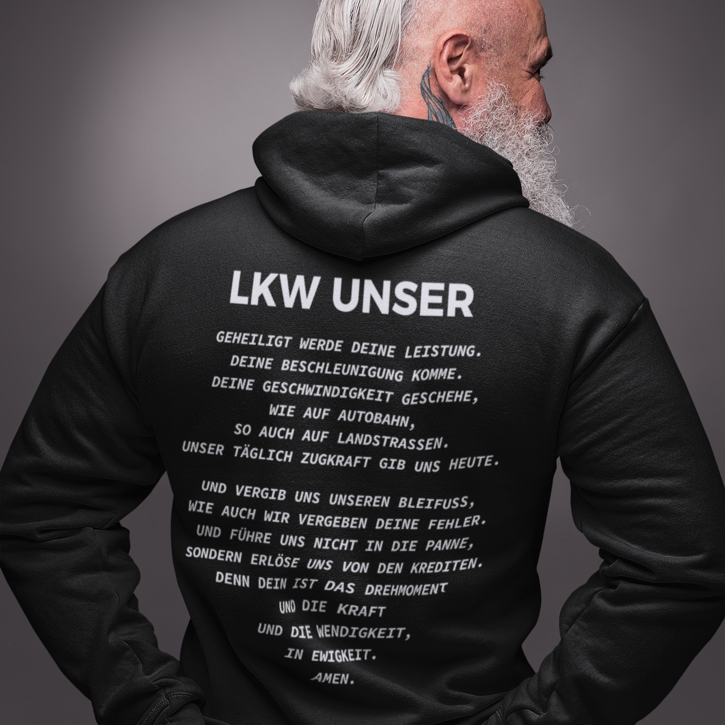 LKW Unser (Backprint) - Hoodie